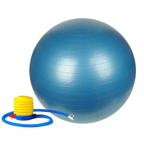 Sunny Health & Fitness Anti-Burst Gym Ball w/ Pump - 55cm