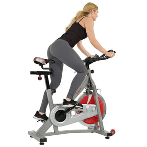 Sunny Health & Fitness Pro II Indoor Cycling Bike with Device Mount and Advanced Display – SF-B1995