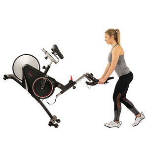 Sunny Health & Fitness Belt Drive Magnetic Indoor Cycling Bike