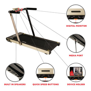 ASUNA Slim Folding Motorized Treadmill